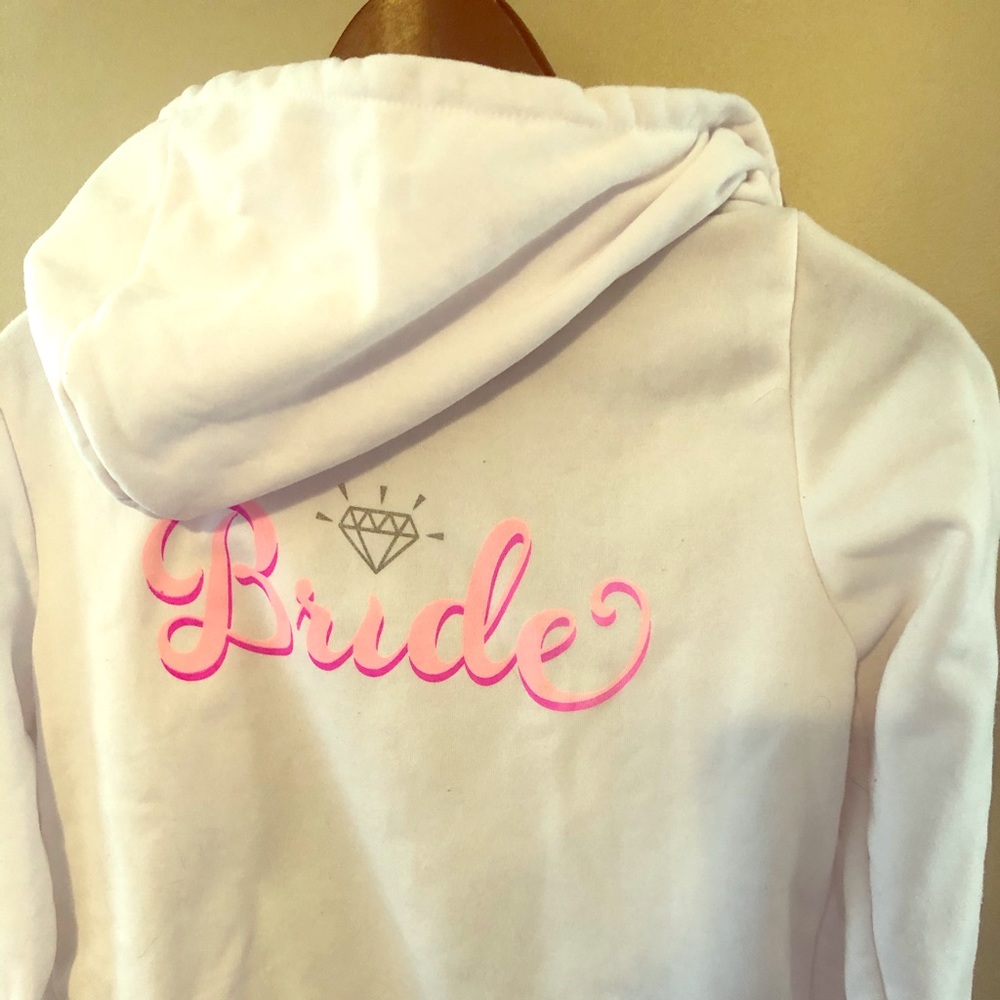 Bride Zip Hoodie Sweatshirt